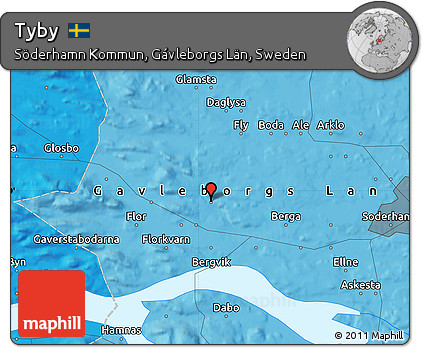Political Map of Tyby