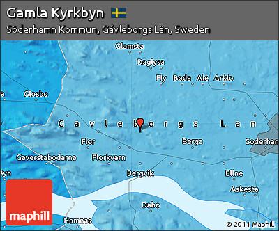 Political Map of Gamla Kyrkbyn