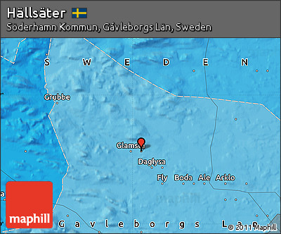 Political Map of Hällsäter