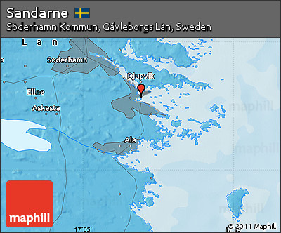 Political Map of Sandarne