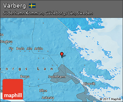 Political Map of Varberg