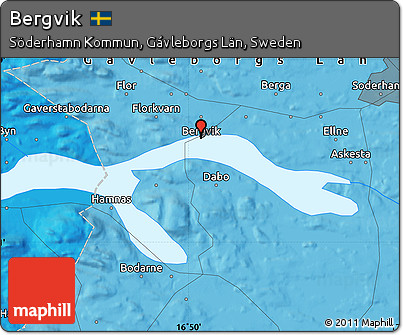Political Map of Bergvik