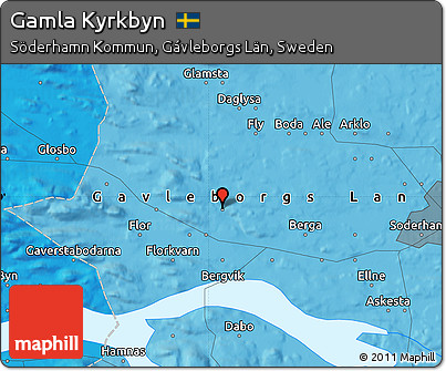 Political Map of Gamla Kyrkbyn