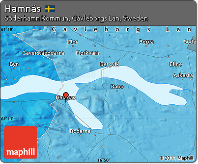 Political Map of Hamnäs