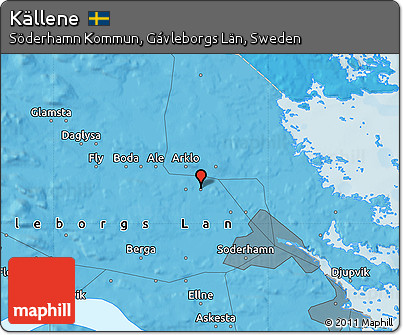 Political Map of Källene