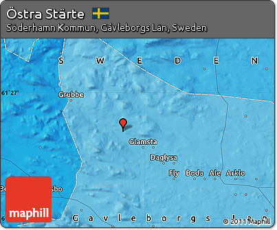 Political Map of Östra Stärte