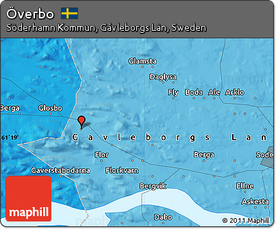 Political Map of Överbo
