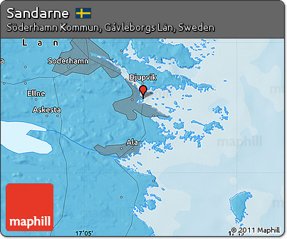Political Map of Sandarne