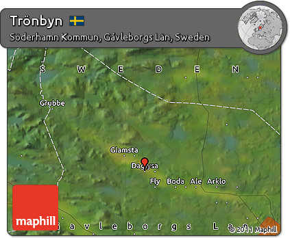 Satellite Map of Trönbyn