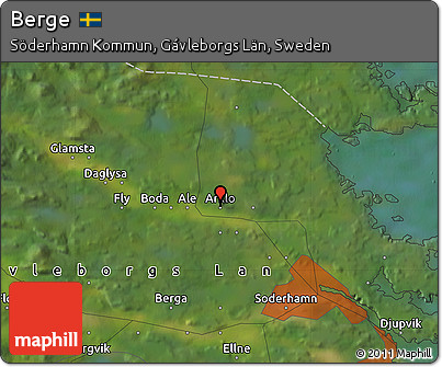Satellite Map of Berge