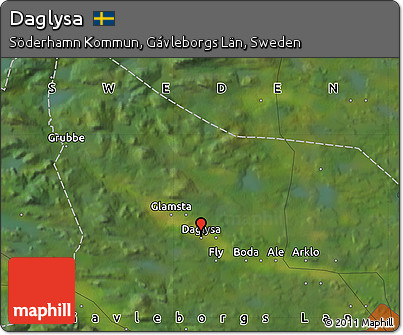 Satellite Map of Daglysa