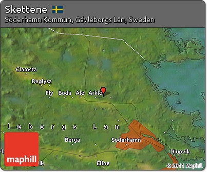 Satellite Map of Skettene