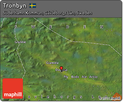 Satellite Map of Trönbyn