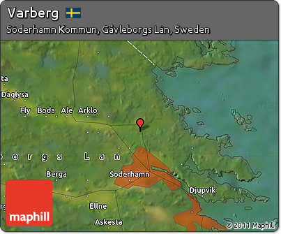 Satellite Map of Varberg