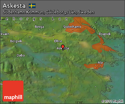 Satellite Map of Askesta
