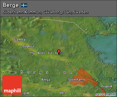 Satellite Map of Berge