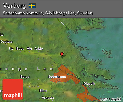 Satellite Map of Varberg