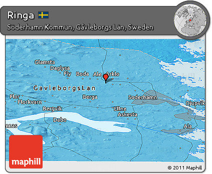 Political Panoramic Map of Ringa
