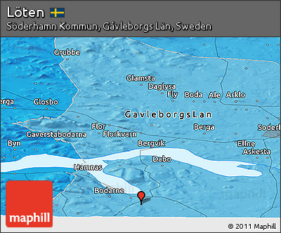 Political Panoramic Map of Löten