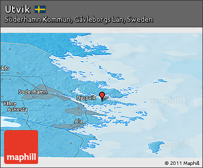 Political Panoramic Map of Utvik