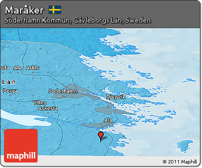 Political Panoramic Map of Maråker