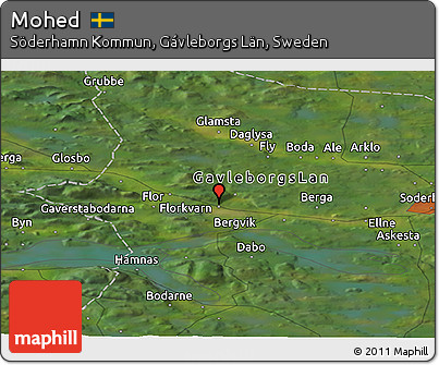 Satellite Panoramic Map of Mohed