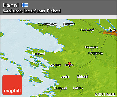 Physical 3D Map of Hanni