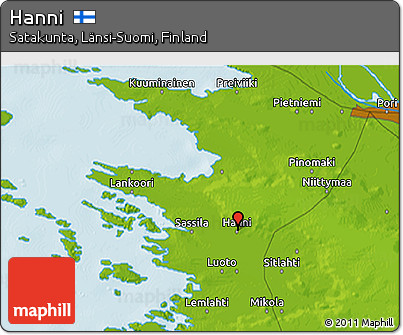 Physical 3D Map of Hanni