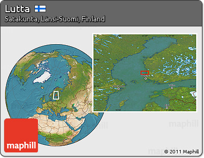 Satellite Location Map of Lutta