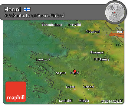 Satellite Map of Hanni