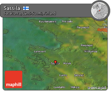 Satellite Map of Sassila