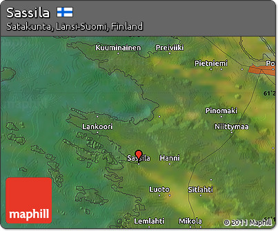 Satellite Map of Sassila