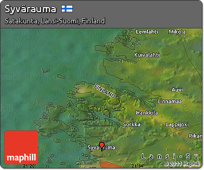 Satellite Map of Syvärauma