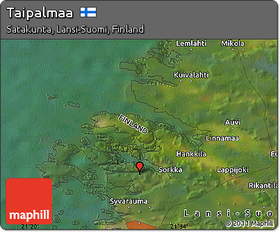 Satellite Map of Taipalmaa