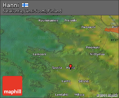 Satellite Map of Hanni