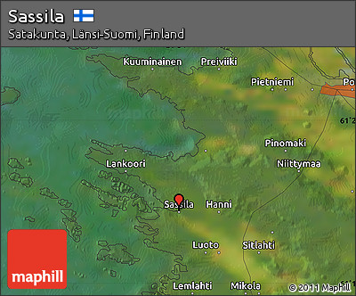Satellite Map of Sassila