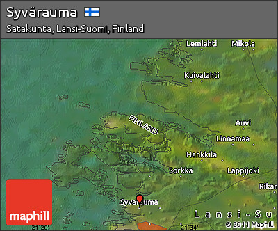 Satellite Map of Syvärauma