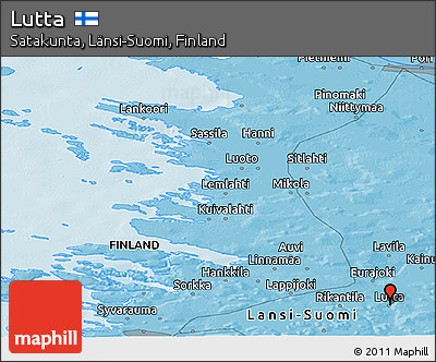 Political Panoramic Map of Lutta