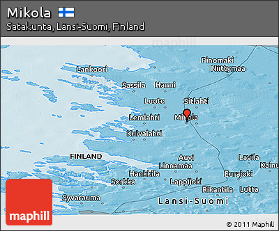 Political Panoramic Map of Mikola