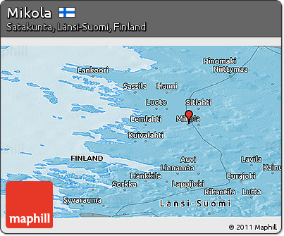 Political Panoramic Map of Mikola