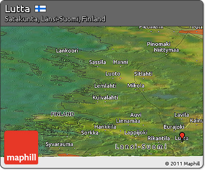Satellite Panoramic Map of Lutta