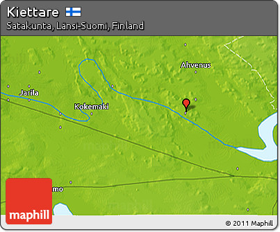 Physical 3D Map of Kiettare