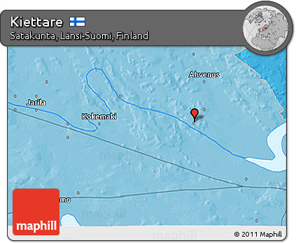 Political 3D Map of Kiettare
