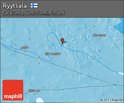 Political 3D Map of Ryytsälä