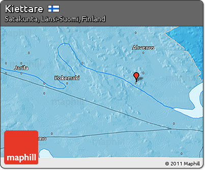 Political 3D Map of Kiettare