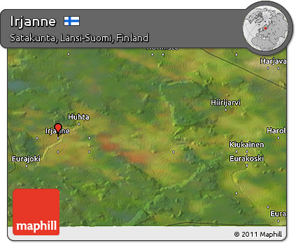 Satellite 3D Map of Irjanne