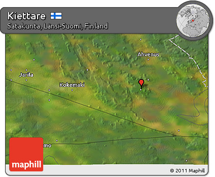 Satellite 3D Map of Kiettare