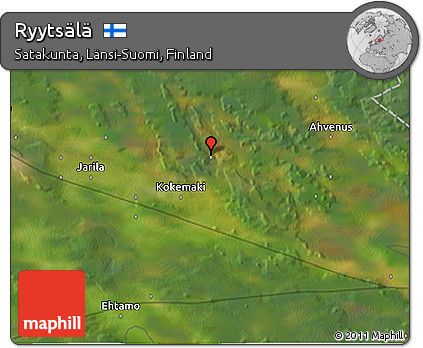 Satellite 3D Map of Ryytsälä