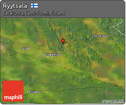 Satellite 3D Map of Ryytsälä