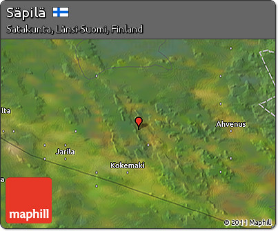 Satellite 3D Map of Säpilä